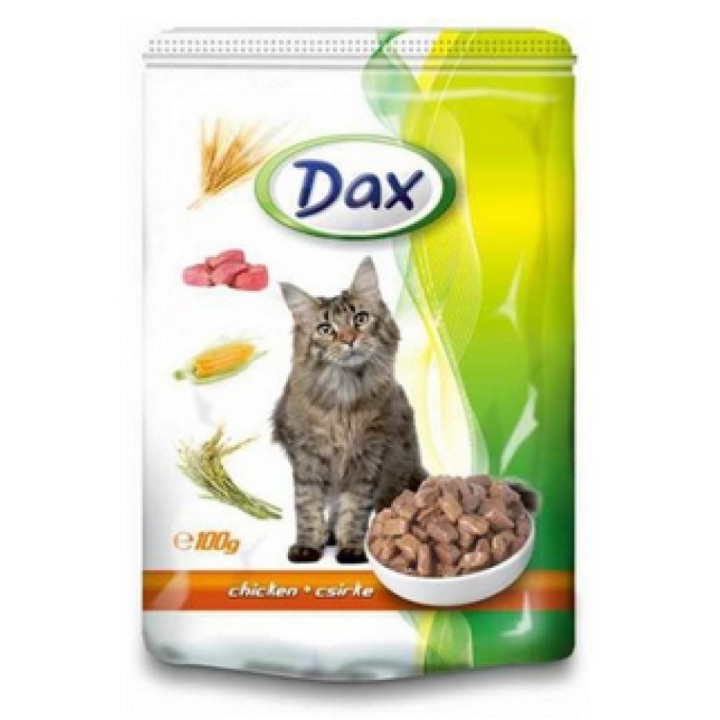 Dax 100g kapsa s kuřecím cat / karton